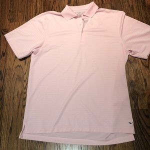 Vineyard Vines pink polo